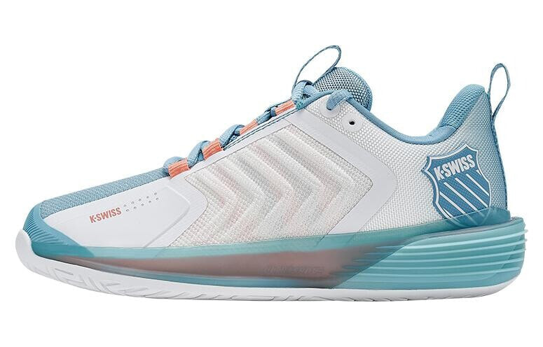 K·SWISS Tennis Shoes Women's Low-Top White/Blue