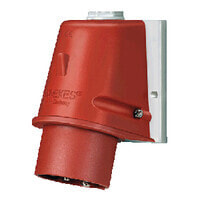 Mennekes 804 - Straight - 400 V - Red,White - IP44 - 1 pc(s)