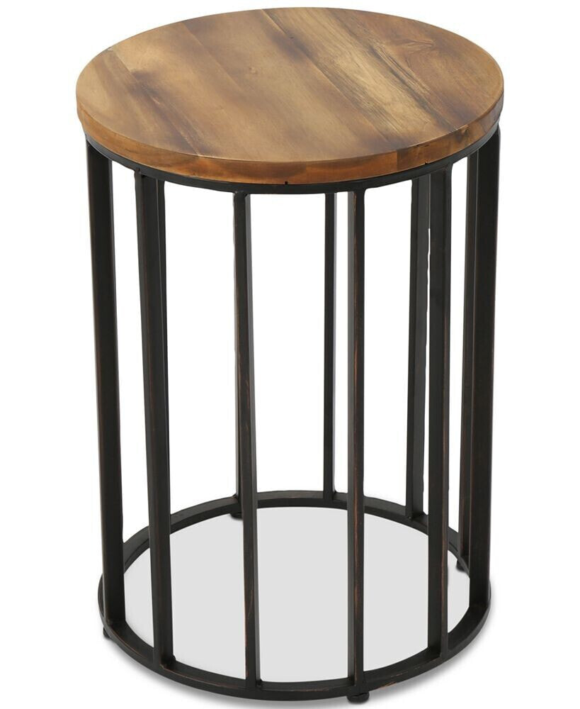 Noble House paez Round Accent Table