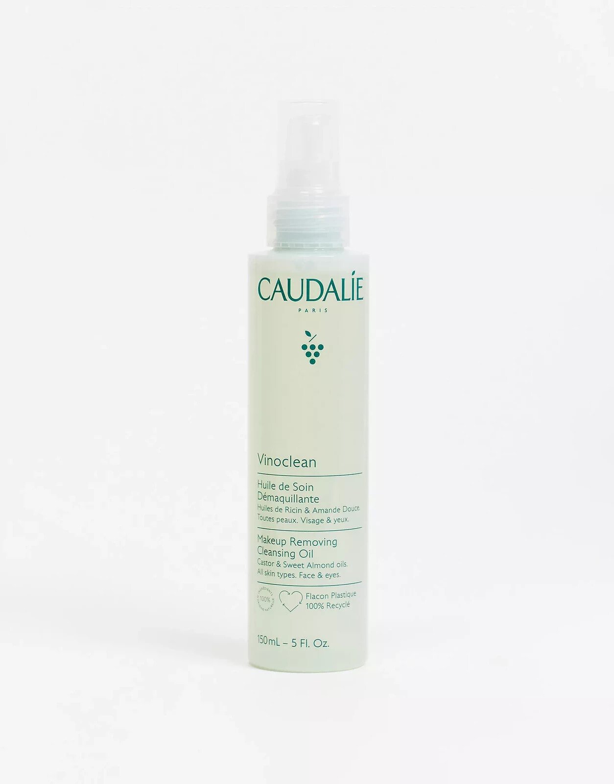 Caudalie – Vinoclean – Reinigungsöl zur Make-up-Entfernung, 150 ml