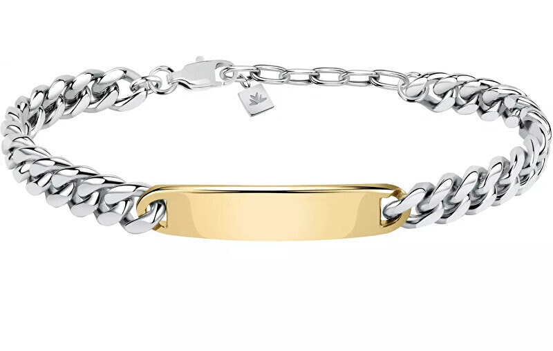 Мужской браслет-цепочка стальной Morellato Timeless bicolor bracelet made of Catene SATX15 steel
