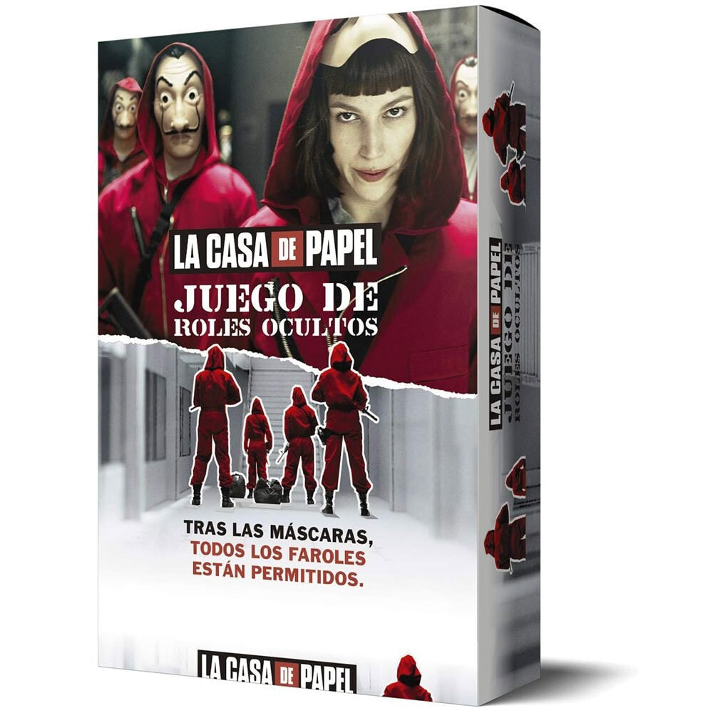 ASMODEE Roles Ocultos La Casa De Papel Board Game