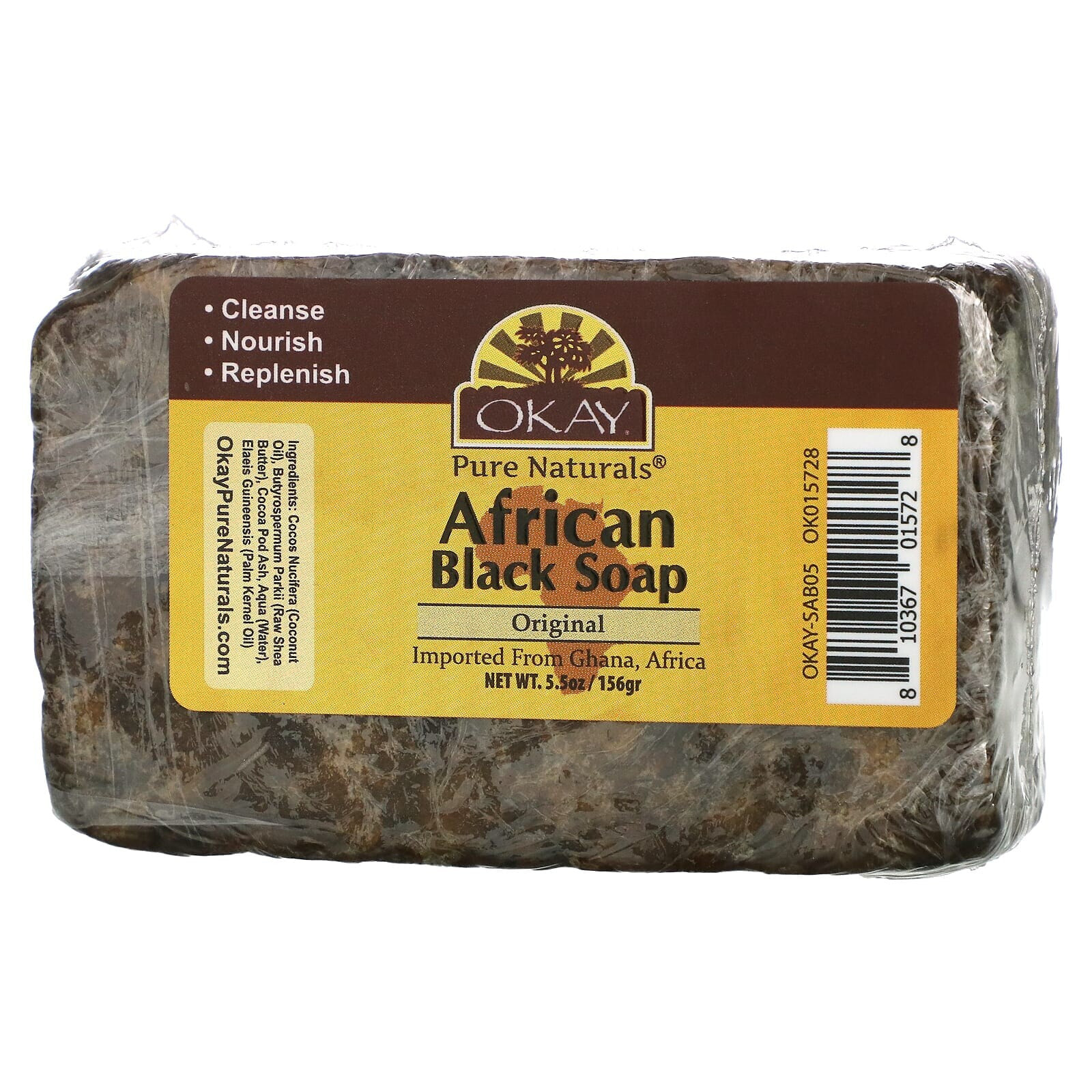 African Black Soap, Tea Tree, 5.5 oz (156 g)