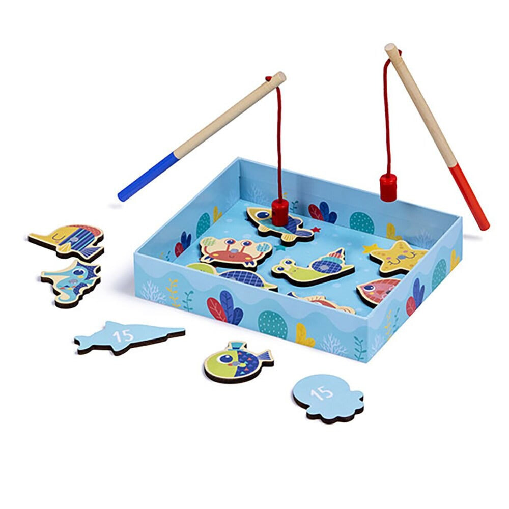 EUREKAKIDS Magnetic fishing game