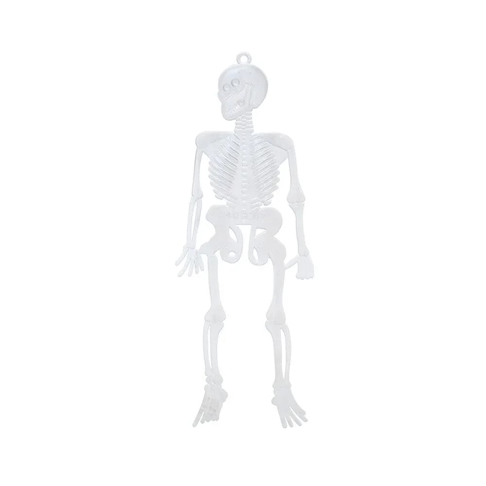 ATOSA Skeleton 25x15 cm Glow In The Dark 12 Units Skeleton Decoration