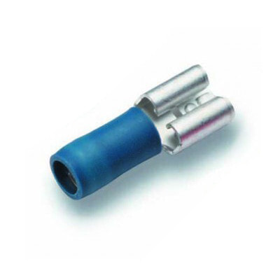 Cimco 180236 - Butt connector - Straight - Female - Blue - Steel - Tin-plated steel