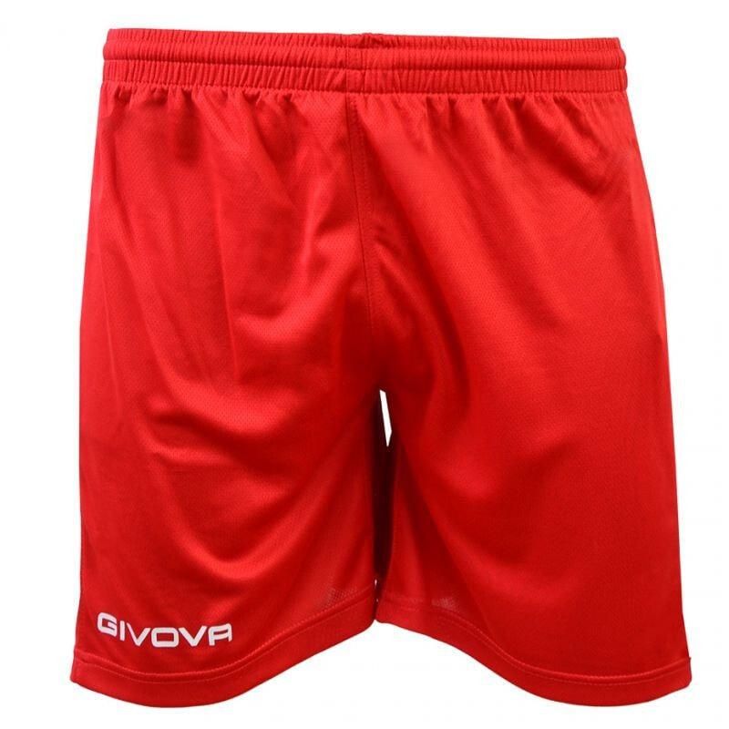 Мужские шорты спортивные красные футбольные Givova One U P016-0012