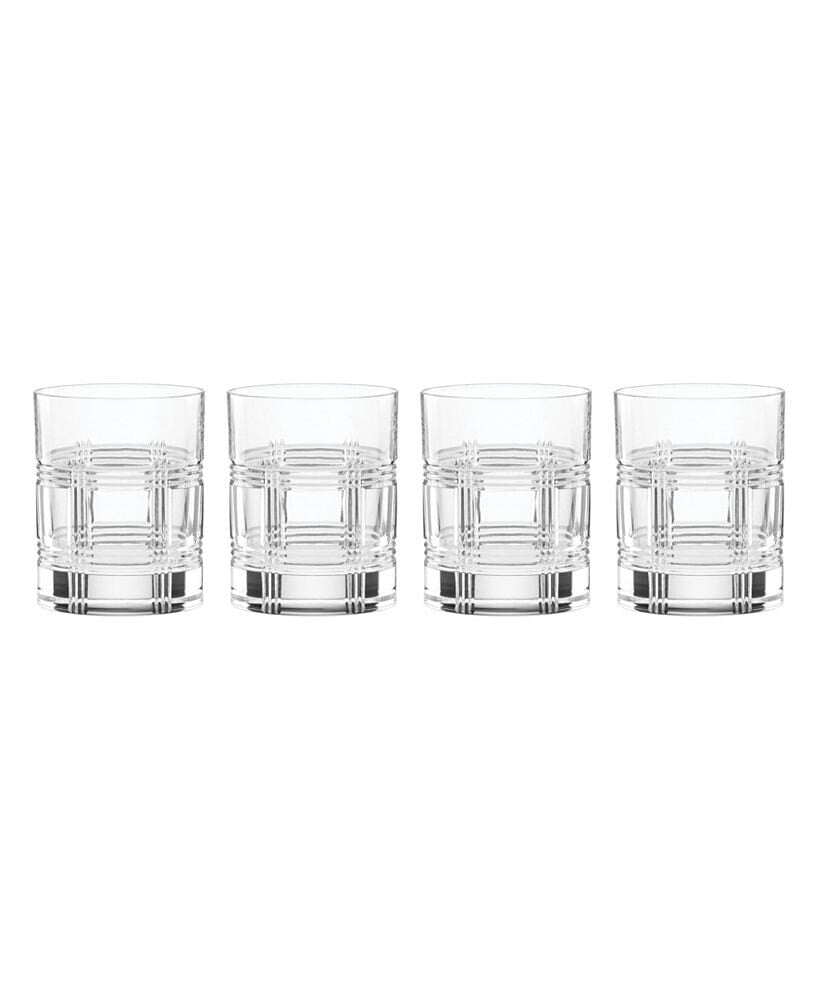 Reed & Barton hudson Double Old Fashioned Glasses, Set of 4