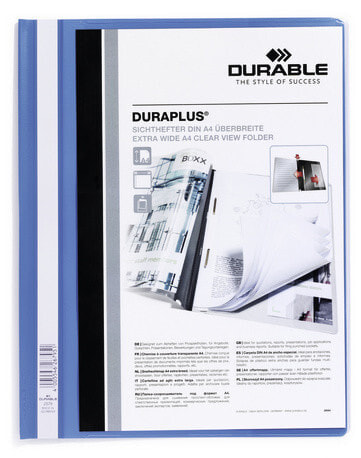 Durable DURAPLUS A4 Синий, Прозрачный 257906
