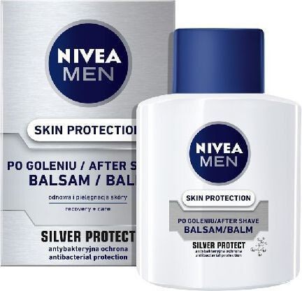 Nivea Men Silver Protect After Shave Питательный и освежающий лосьон после бритья  100 мл