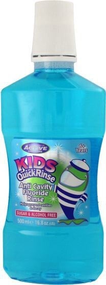 Beauty Formulas Active Oral Care Kids Quick Rinse  Ополаскиватель полости рта пародонтит и заболевания десен у детей без спирта  500 л
