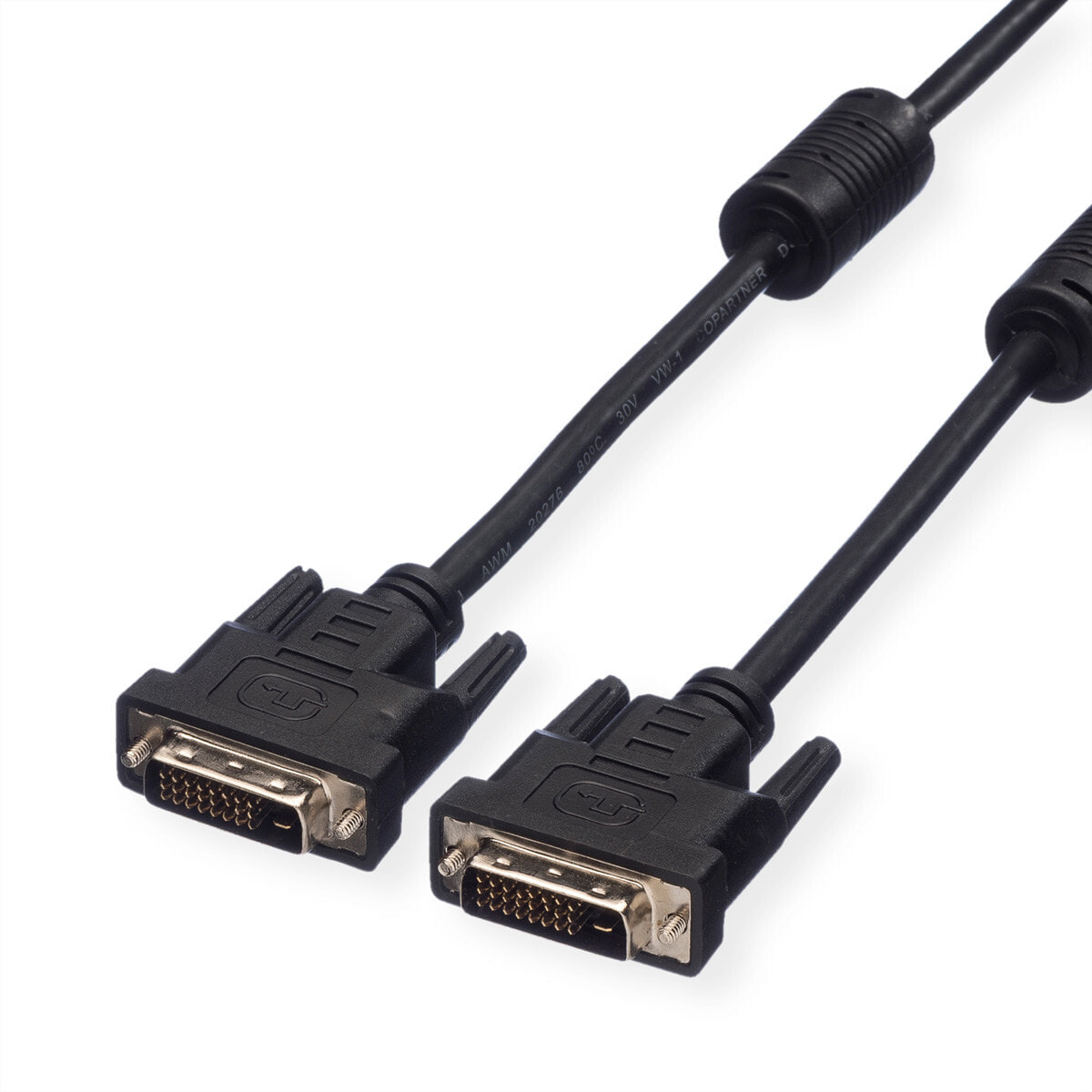 Value Monitor DVI Cable, DVI (24+1), Dual Link, M/M 7.5 m 11.99.5556
