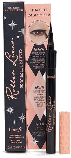 Wasserfester flüssiger Eyeliner - Benefit Roller Liner Waterproof Liquid Eyeliner