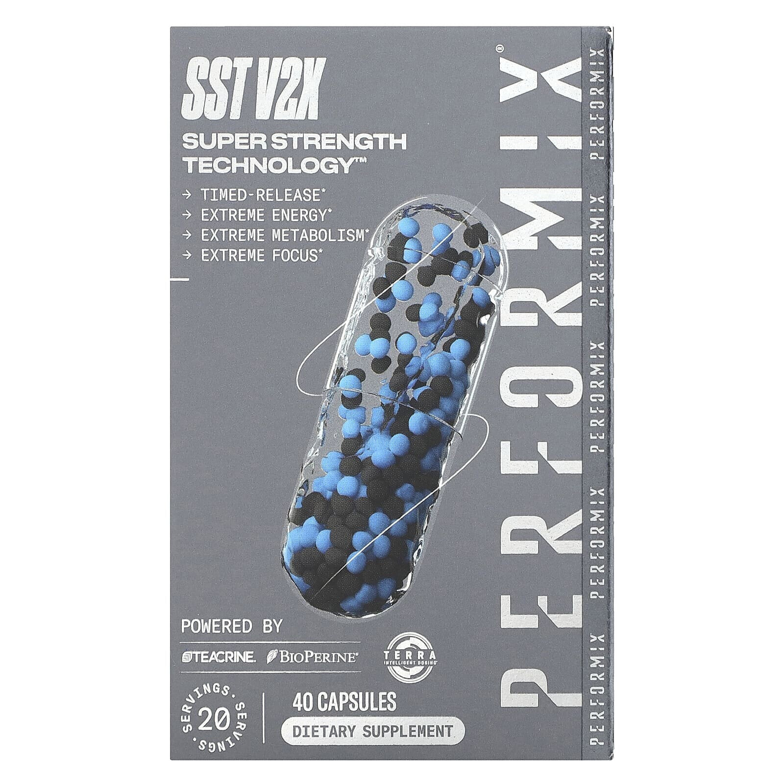 SST V2X Super Strength Technology, 40 Capsules