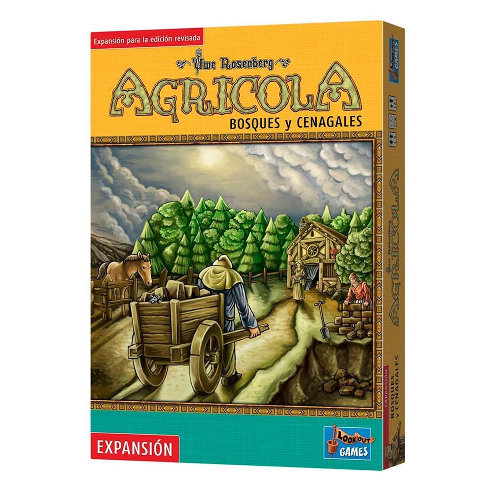 ASMODEE Agricola Bosques Y Cenagales Spanish Board Game