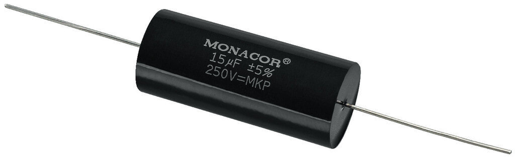 Monacor MKPA-150 конденсатор Черный Цилиндрический