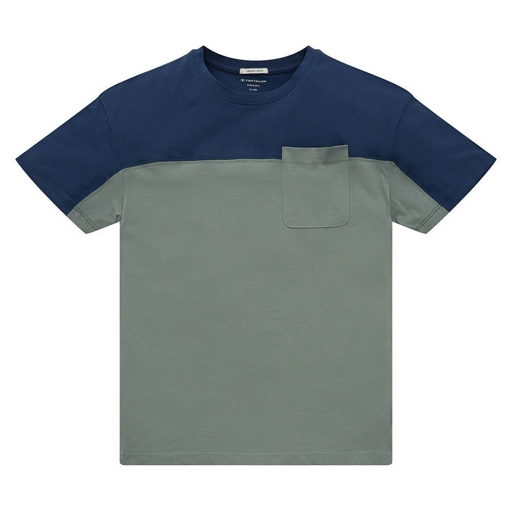 TOM TAILOR 1031683 Oversized Colorblock Short Sleeve T-Shirt
