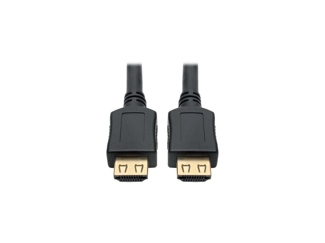 Tripp Lite High-Speed HDMI Cable w/ Gripping Connectors 4K M/M Black 10ft (P568-