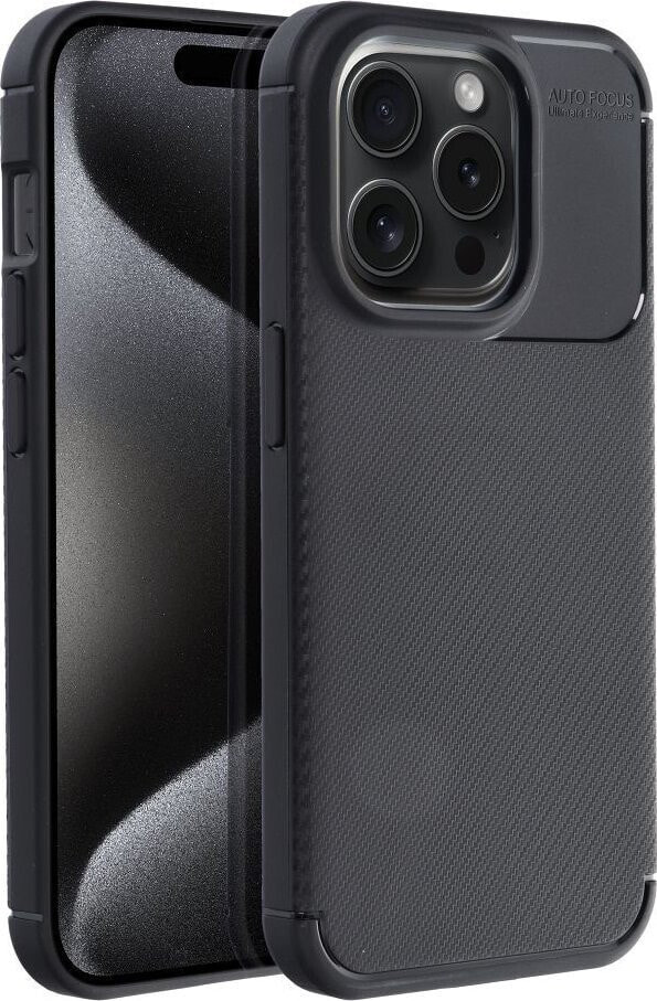 OEM Futerał CARBON PREMIUM do IPHONE 15 Pro czarny