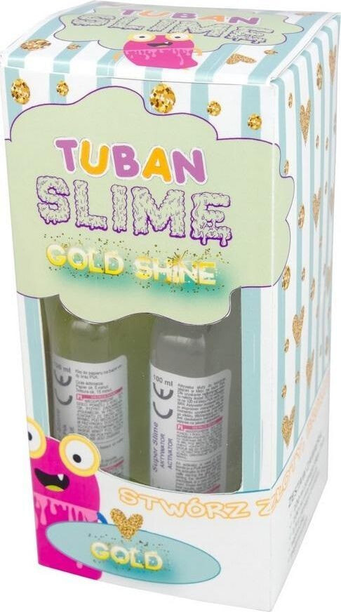 TUBAN Diy Super Slime Gold Shine TUBAN Set