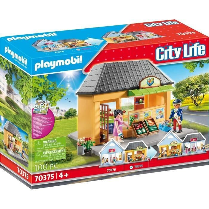 Игровой набор Playmobil City Life Мой супермаркет 70375