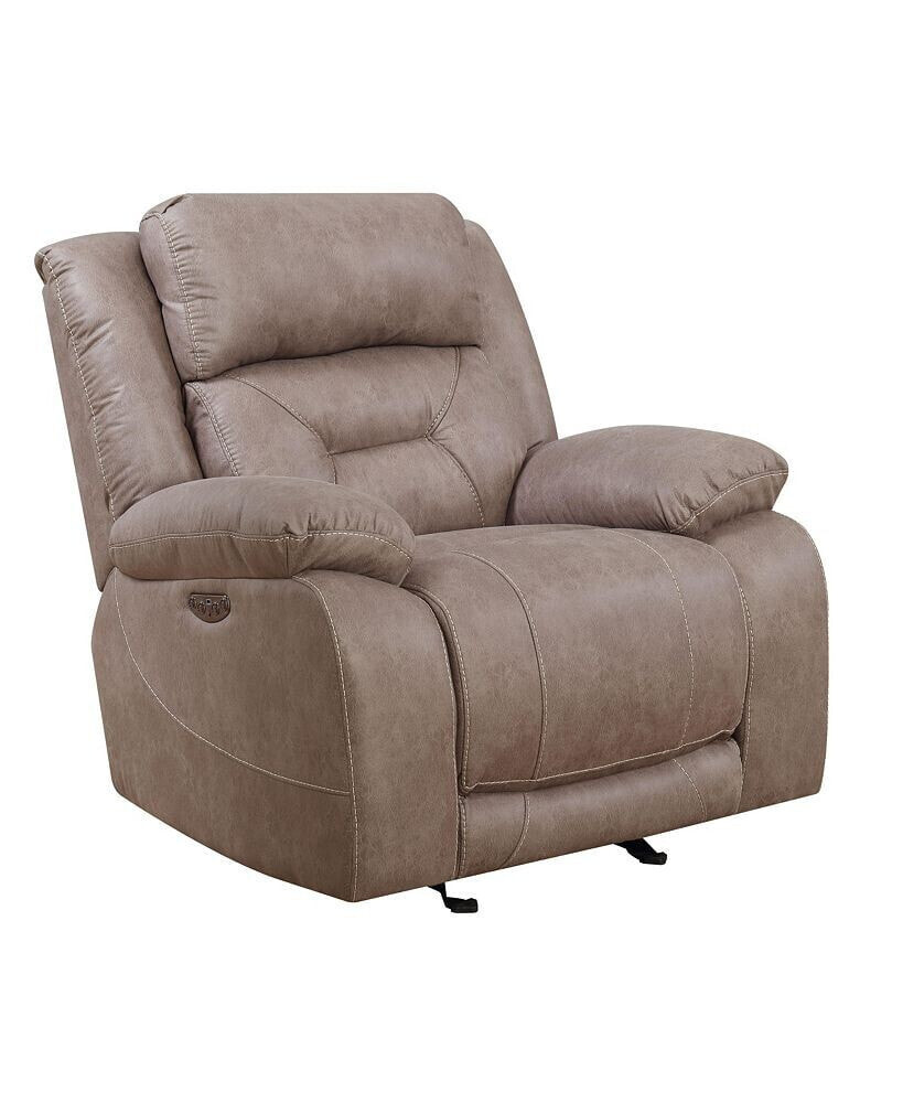 Macy's horus Power Glider Recliner