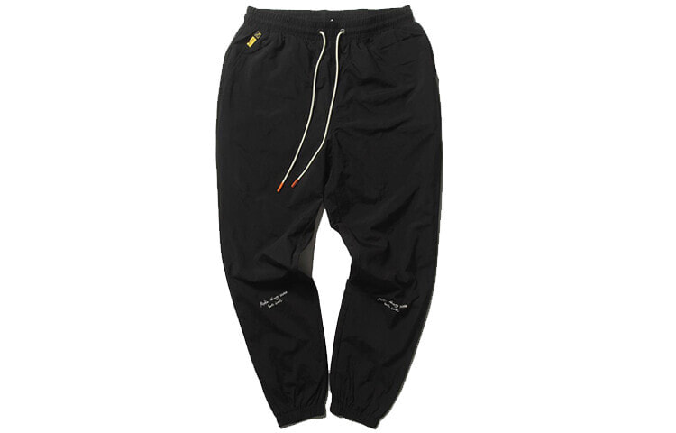 Puma x Randomevent 联名款 Woven Pants 梭织长裤束脚裤适中运动裤 男款 黑色 / Брюки Puma x Randomevent 59666601