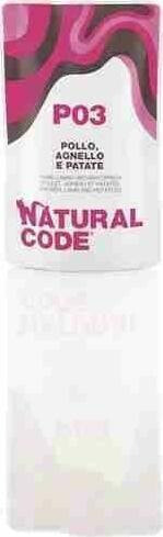 Natural Line s.r.l NATURAL CODE KOT sasz.70g KURA/JAGNIĘ /ZIEMNIAKI P03 /24