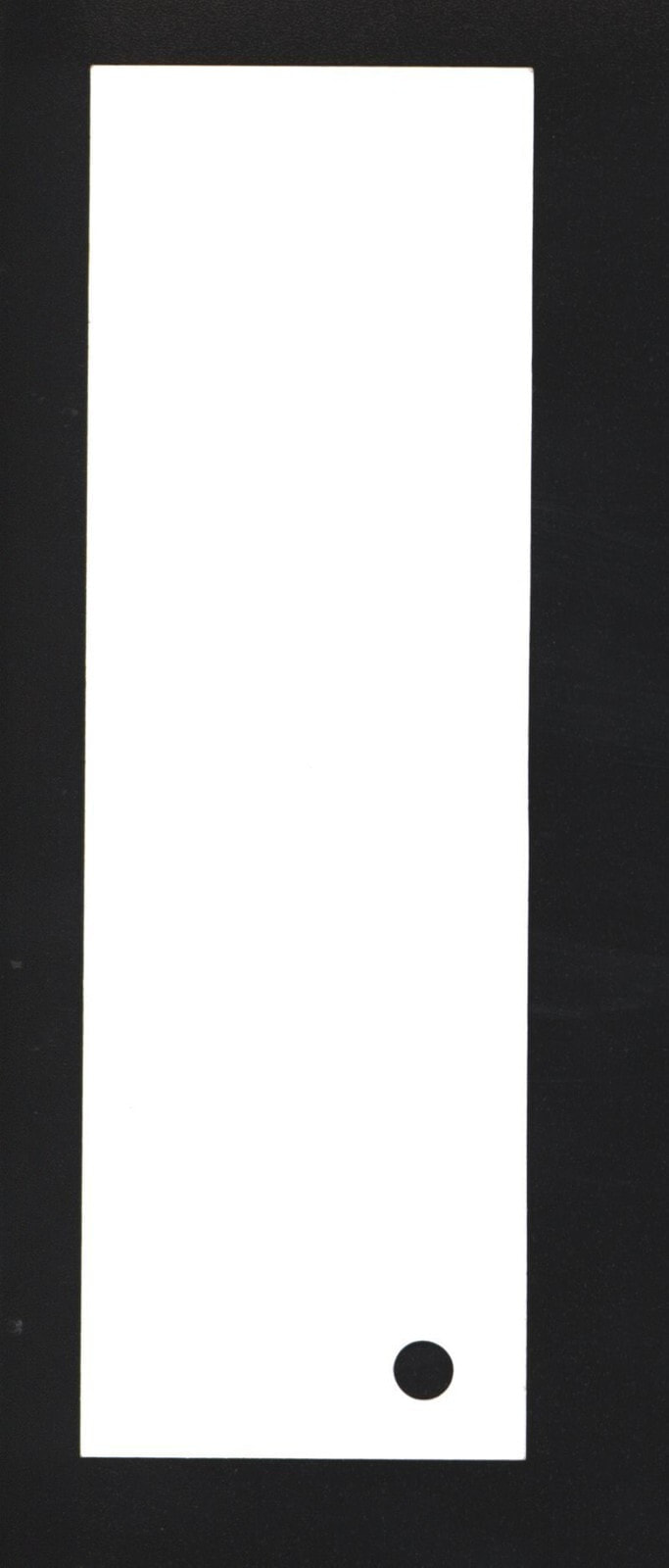 Цветная бумага или картон для уроков труда Kreska Brystol A1 250g biały 20 arkuszy