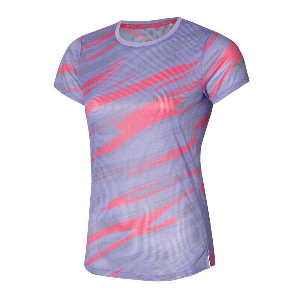 MIZUNO Dry Aeroflow Graphic Short Sleeve T-Shirt