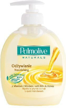 Palmolive Milk & Honey Handwash Увлажняющее жидкое мыло с молоком и медом для очень сухой кожи 300 мл