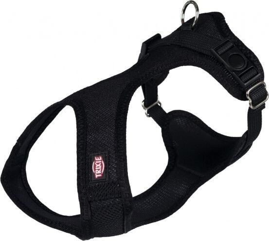 Trixie Soft harness, S – M: 35–60 cm / 20 mm, black