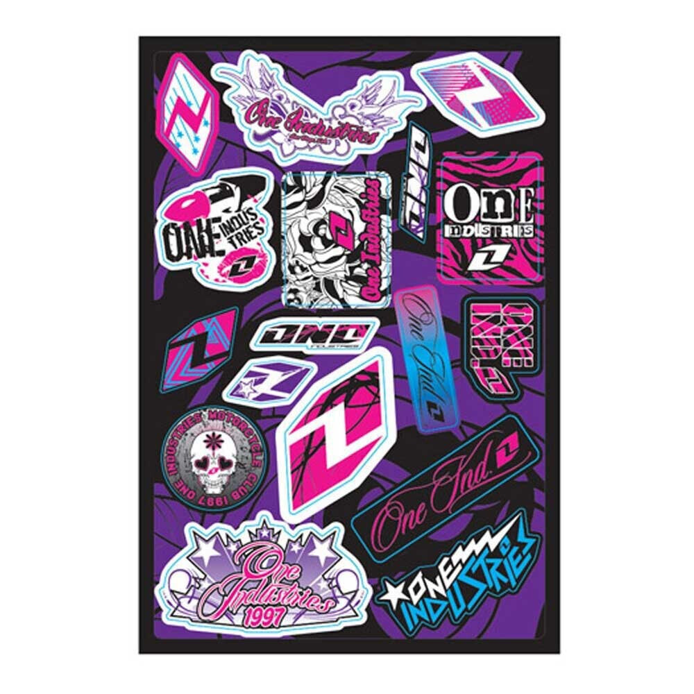 ONE INDUSTRIES Girl Decals Sheet