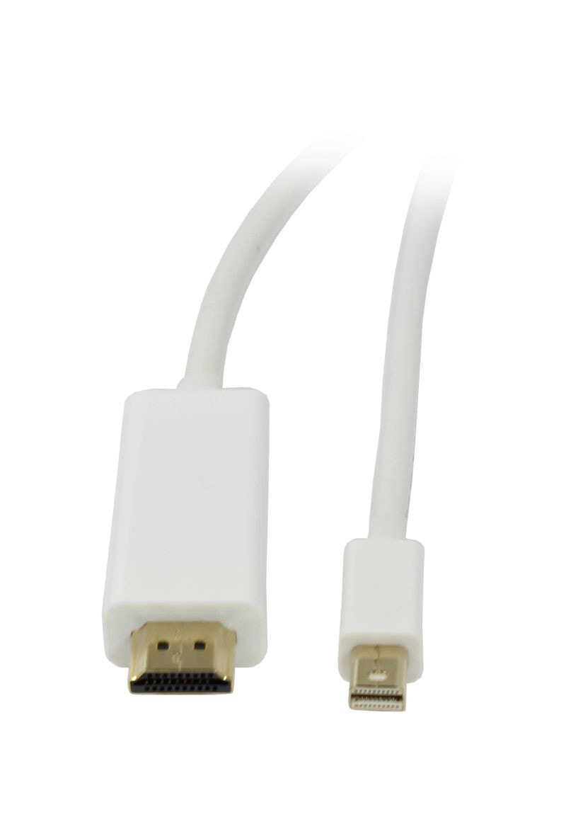 Synergy 21 S215651 видео кабель адаптер 1 m Mini DisplayPort HDMI Белый