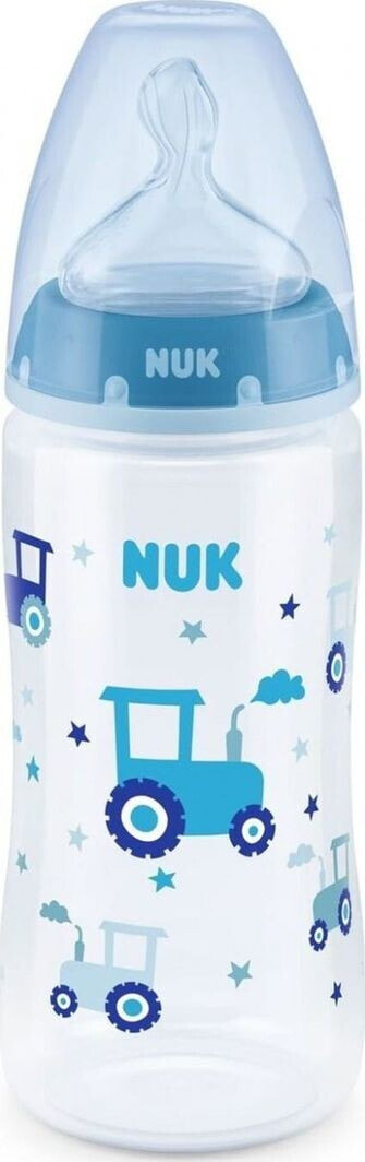 NUK Nuk butelka FC+ PP 360ml z wskażnikiem temperatury smoczek silikonowy 6-18m-cy XL