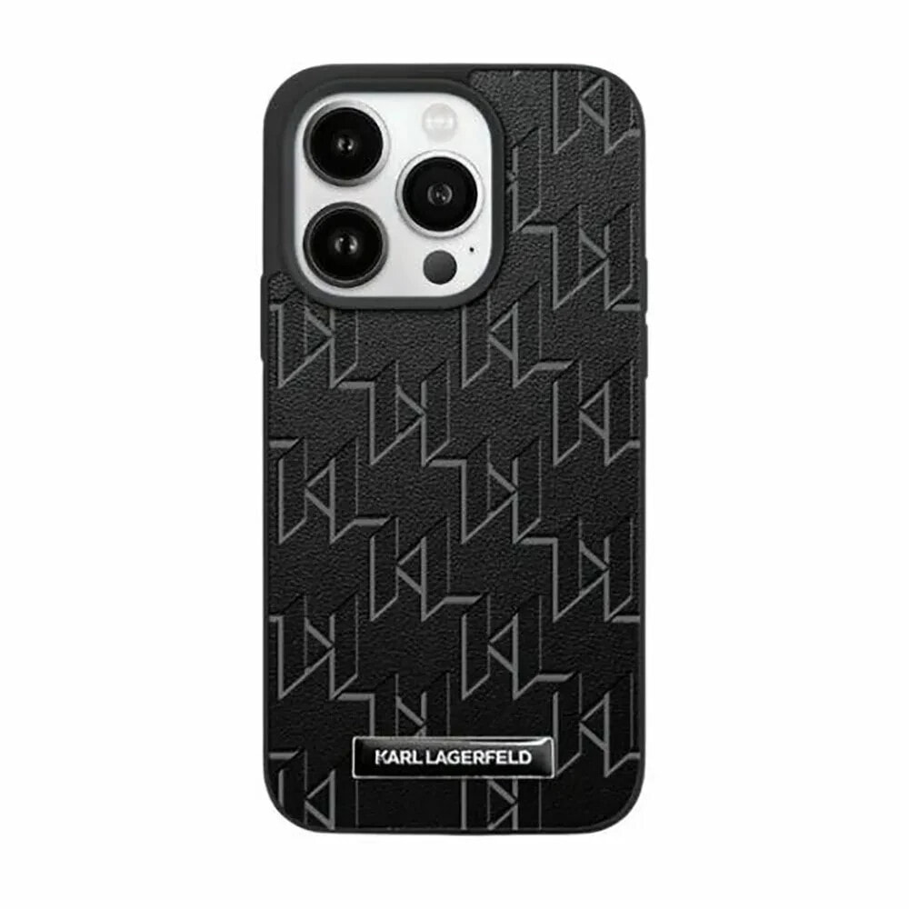 KARL LAGERFELD Klhmp15Spkhporpk iPhone 151413 6.1 Leather Monogram phone case