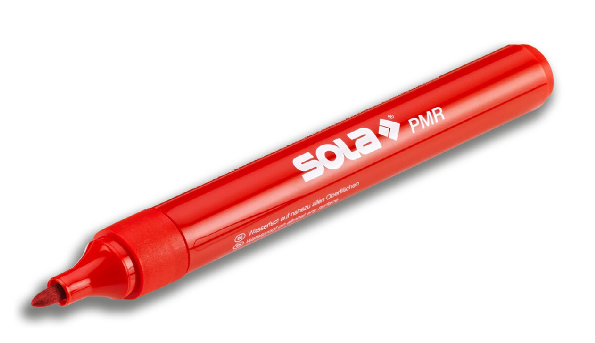 Sola Marker PMR PMR водонепроницаемый красный
