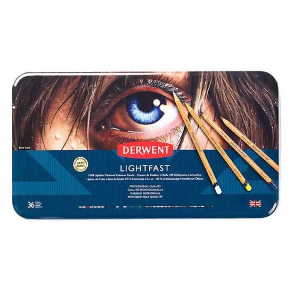 DERWENT Metallic Box Lightfast Pencil 36 Units