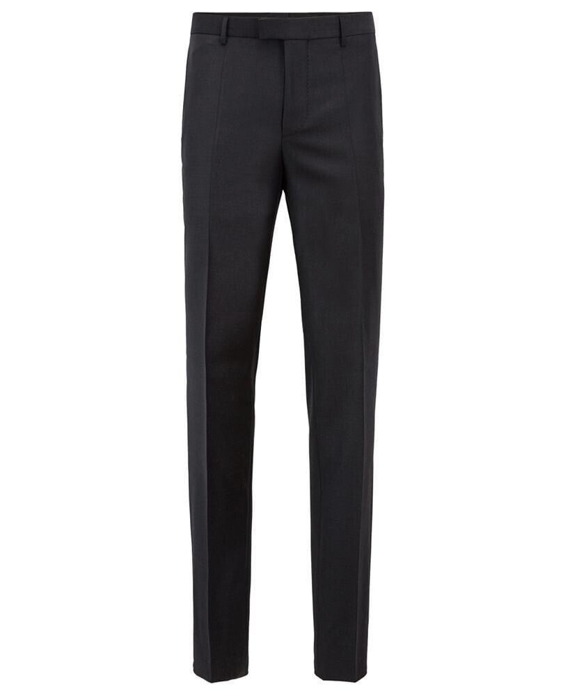 Hugo Boss bOSS Men's T-Glover3 LC Slim-Fit Formal Wool Trousers