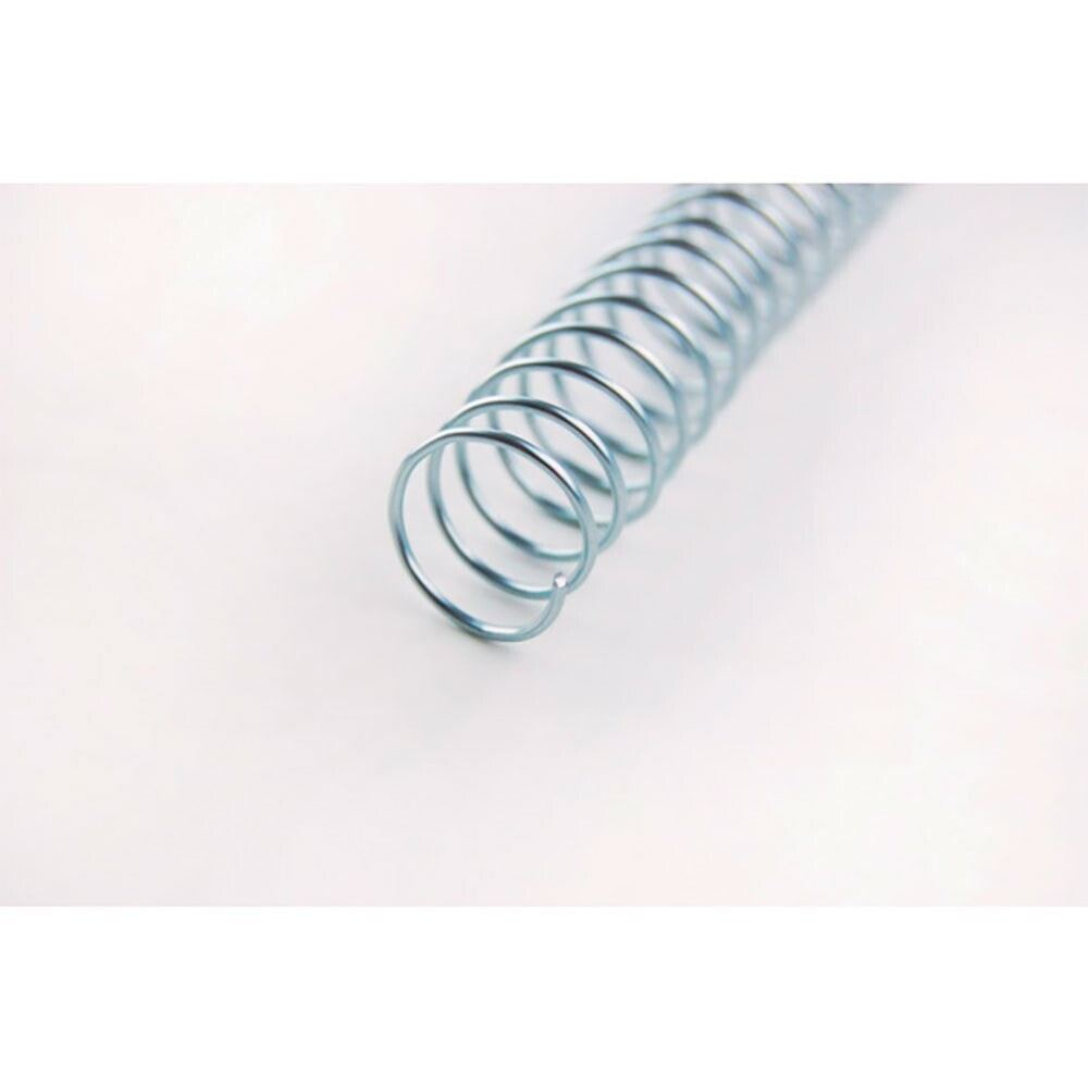 GBC Metalic 6 mm Spiral Binding 100 Units