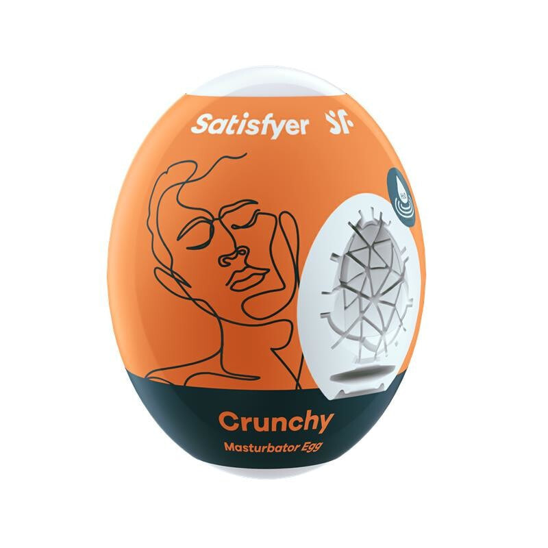 Мастурбатор Satisfyer Masturbator Egg Single Crunchy Hydro-Active
