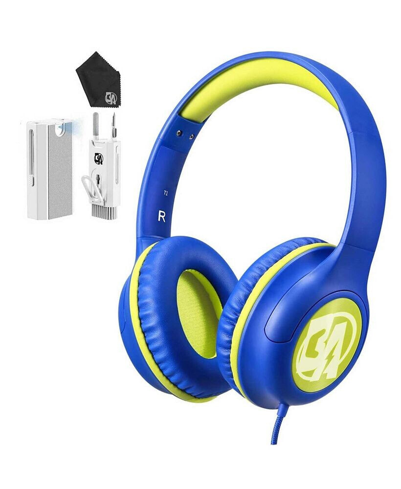 BOLT AXTION over-Ear Headphones for Kids, and Teen Lightweight for School and Long-Ride Travel