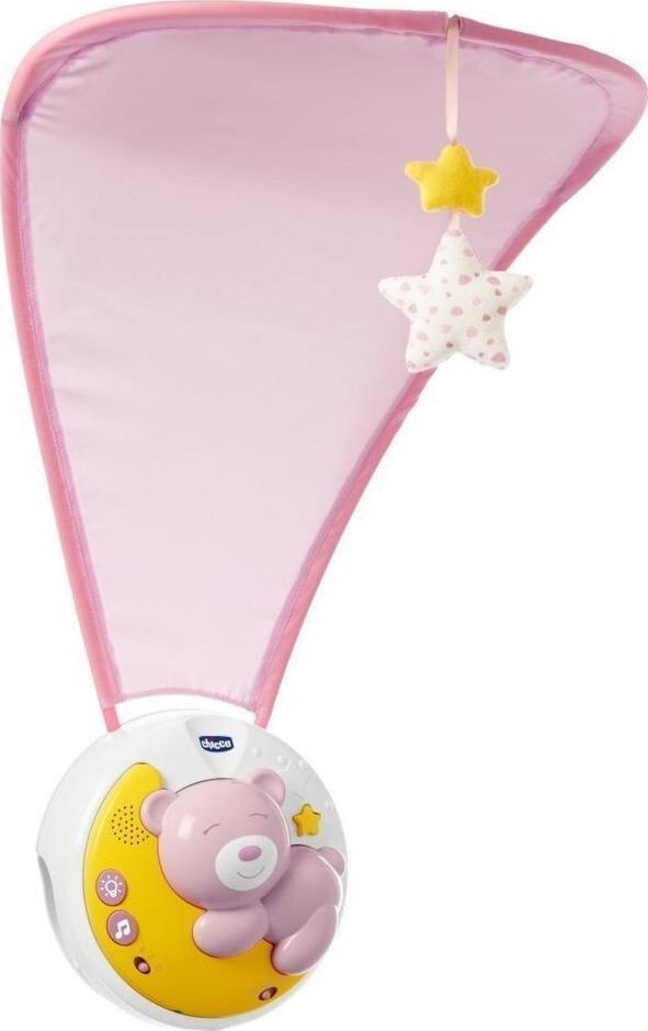 Панель-игрушка на кроватку Chicco Next2Moon с проектором, светом и звуком, розовый