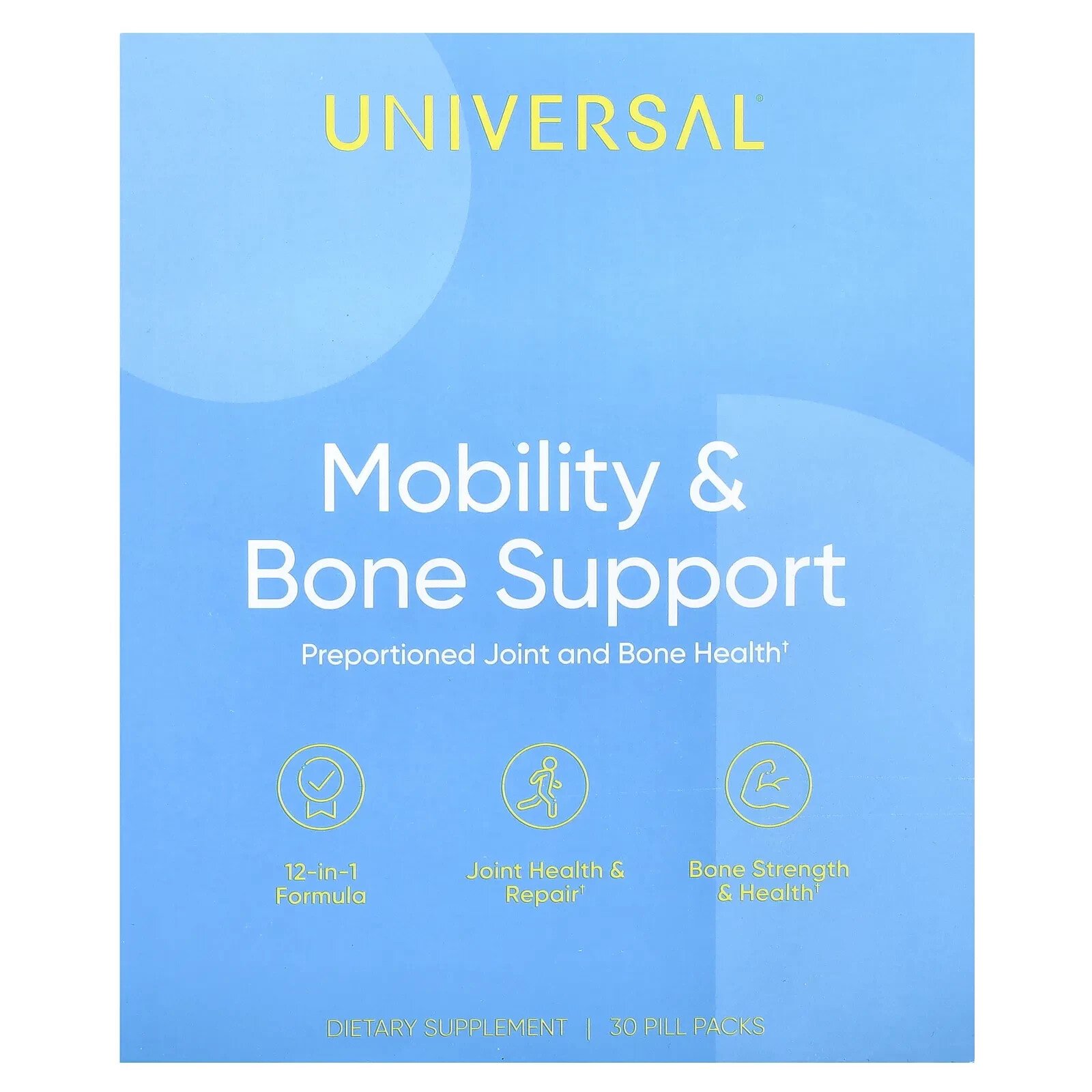 Mobility & Bone Support, 30 Pill Packs