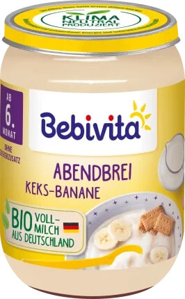 Abendbrei Keks-Banane, ab dem 6.Monat, 190 g