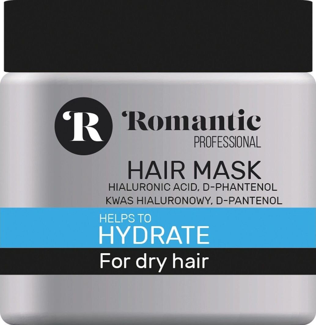 Romantic Help To Hydrate Hair Mask Увлажняющая маска с гиалуроновой кислотой для сухих волос 500 мл