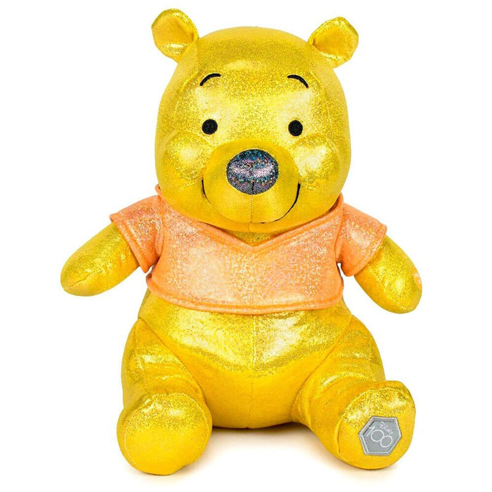 PLAY BY PLAY Winnie Pooh 100Th Disney Glitter Stuffed With 28 cm Sound