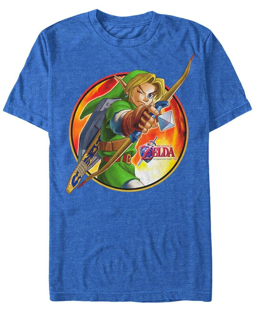Fifth Sun nintendo Men's Legend of Zelda Archer Link Short Sleeve T-Shirt