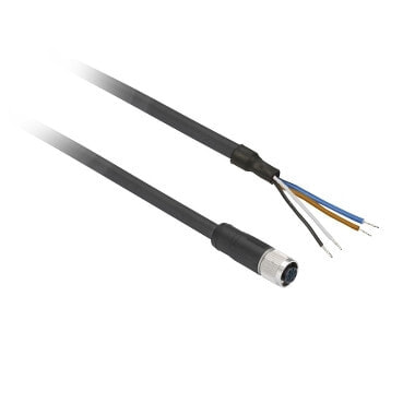 Schneider Electric XZCPV1141L5 кабель для датчика/привода 5 m M12 Черный