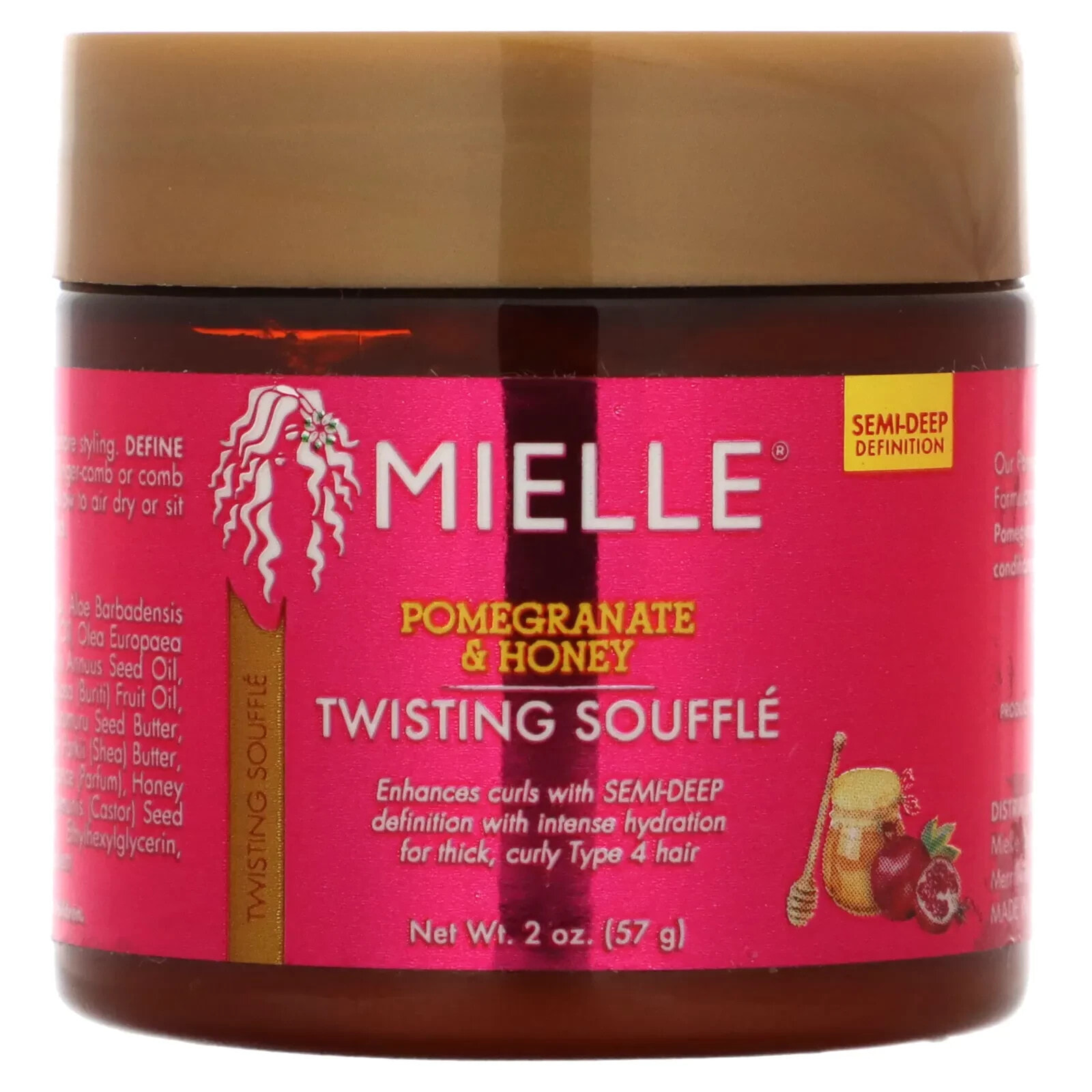 Twisting Souffle, Pomegranate & Honey, 2 oz (57 g)